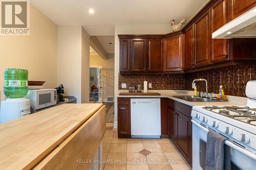 128 Park Street N, Hamilton, ON - Indoor Photo Showing Kitchen With Double Sink