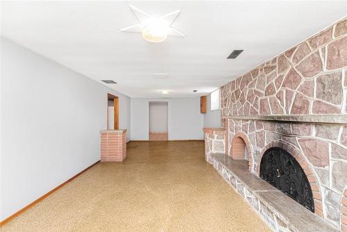 111 Nugent Drive, Hamilton, ON - Indoor Photo Showing Other Room With Fireplace