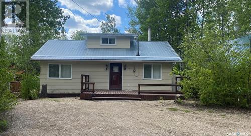 519 Bear Road, Marean Lake, SK - Outdoor With Deck Patio Veranda With Facade