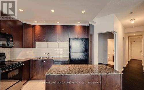 2110 - 208 Queens Quay W, Toronto, ON - Indoor Photo Showing Kitchen With Double Sink