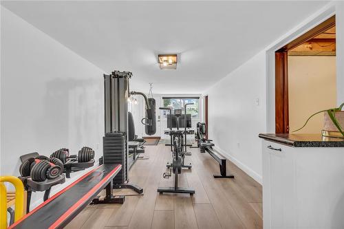 486 Winniett Street, Caledonia, ON - Indoor Photo Showing Gym Room