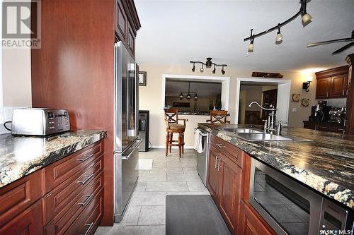 Eagles Wings Acreage, Big River Rm No. 555, SK - Indoor Photo Showing Kitchen With Double Sink