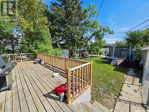 1031 Montgomery Street, Moose Jaw, SK - Outdoor With Deck Patio Veranda