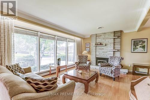 1 Gram Street, Vaughan (Maple), ON - Indoor Photo Showing Living Room With Fireplace