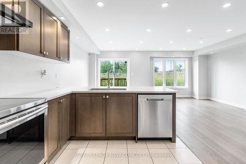 246 Esther Crescent, Thorold, ON - Indoor Photo Showing Kitchen With Upgraded Kitchen