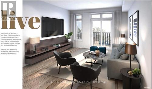 ### - 100 Bartley Drive, Toronto, ON - Indoor Photo Showing Living Room