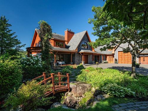 Garden - 1054 Ch. Thomas-Maher, Lac-Saint-Joseph, QC - Outdoor With Facade