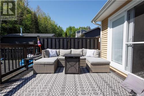 27 Nowlan Street, Grand Falls, NB - Outdoor With Deck Patio Veranda With Exterior