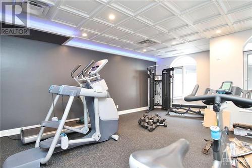 310 Central Park Drive Unit#10L, Ottawa, ON - Indoor Photo Showing Gym Room