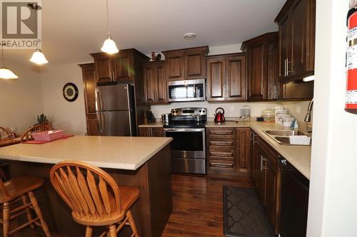 6 Muddy Hole Road, Spaniards Bay, NL - Indoor Photo Showing Kitchen With Double Sink