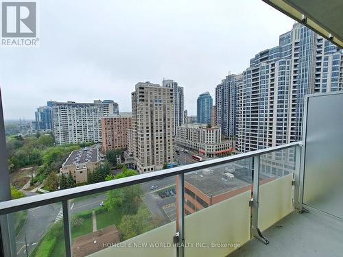 1812 - 75 Canterbury Place, Toronto, ON - Outdoor With Balcony With View