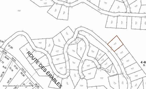 Plan (croquis) - 155 Ch. Des Novateurs, La Conception, QC 