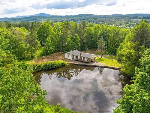 Photo aÃ©rienne - 35 Rue Academy, Sutton, QC - Outdoor With View