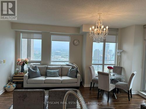 3307 - 388 Prince Of Wales Drive, Mississauga, ON - Indoor Photo Showing Living Room