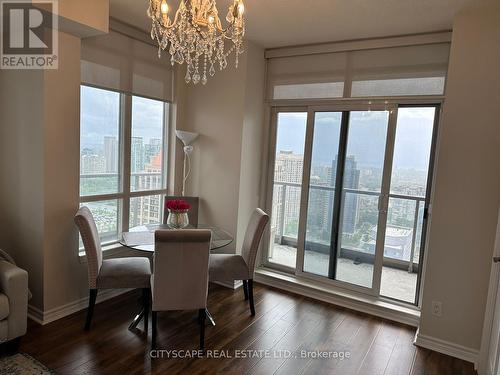 3307 - 388 Prince Of Wales Drive, Mississauga, ON - Indoor Photo Showing Dining Room