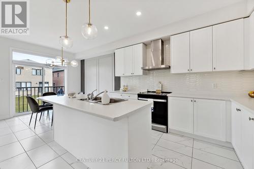 2137 Coppermine Street, Oshawa, ON - Indoor Photo Showing Kitchen With Double Sink