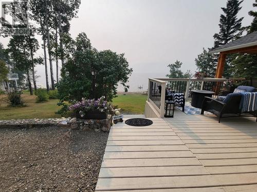 6503 Lakeshore Drive, Moberly Lake, BC - Outdoor With Deck Patio Veranda