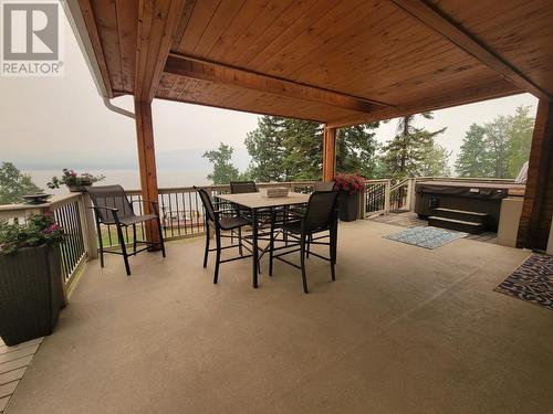 6503 Lakeshore Drive, Moberly Lake, BC - Outdoor With Deck Patio Veranda With Exterior