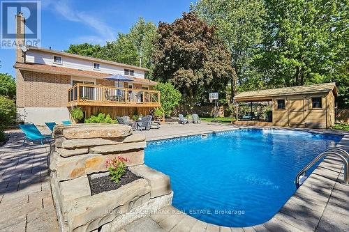 69 Heath Crescent, Scugog, ON - Outdoor With In Ground Pool With Deck Patio Veranda