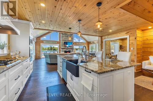 241 Raby'S Shore Drive, Kawartha Lakes (Fenelon Falls), ON - Indoor Photo Showing Kitchen With Double Sink