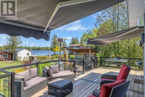 241 Raby'S Shore Drive, Kawartha Lakes (Fenelon Falls), ON - Outdoor With Body Of Water With Deck Patio Veranda With Exterior