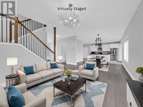 1908 Villa Canal Drive, Kingsville, ON - Indoor Photo Showing Living Room