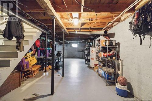 10252 Route 105, Beechwood, NB - Indoor Photo Showing Basement