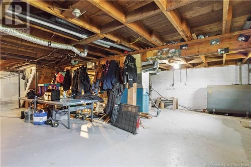 10252 Route 105, Beechwood, NB - Indoor Photo Showing Basement