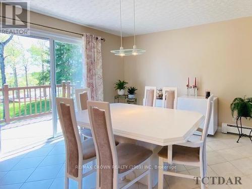 1515 West Street, Hearst, ON - Indoor Photo Showing Dining Room