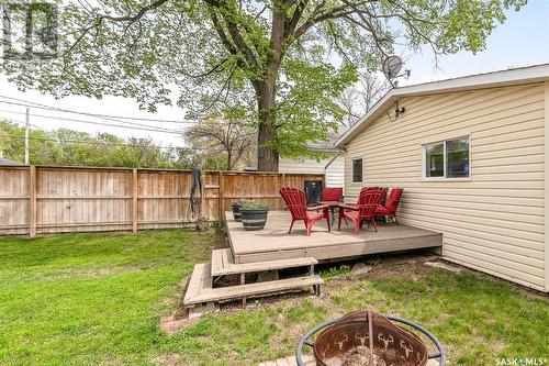 806 Stadacona Street W, Moose Jaw, SK - Outdoor With Deck Patio Veranda