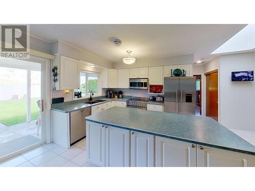 9405 Spartan Drive, Osoyoos, BC - Indoor Photo Showing Kitchen With Double Sink