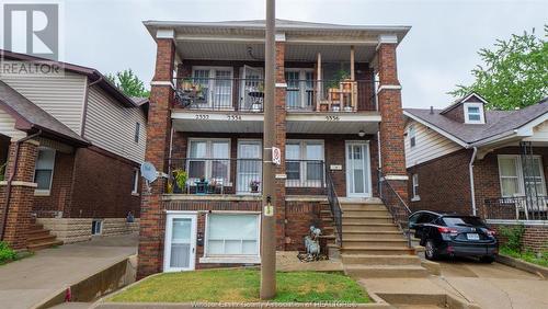 2332 Howard, Windsor, ON - Outdoor With Balcony With Facade