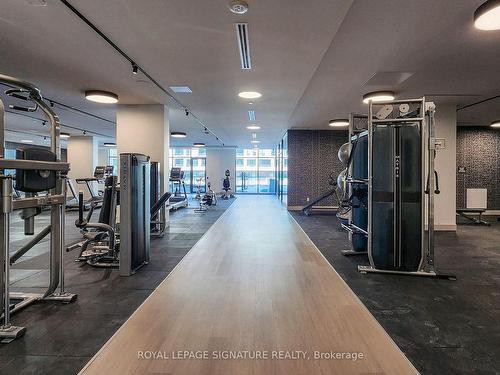 E-511-130 River St, Toronto, ON - Indoor Photo Showing Gym Room