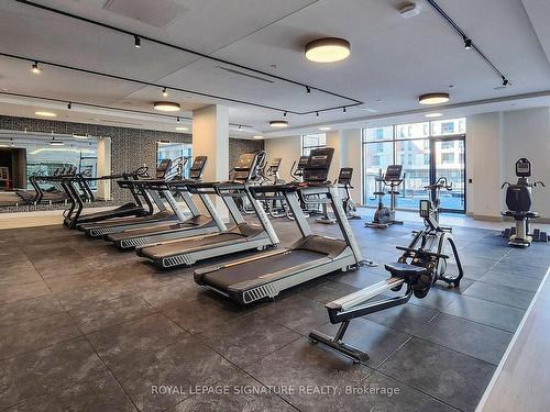 E-511-130 River St, Toronto, ON - Indoor Photo Showing Gym Room