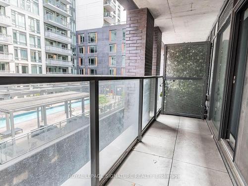 318-111 Bathurst St, Toronto, ON - Outdoor With Balcony With Exterior