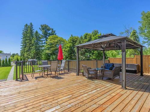 3383 Doane Rd, East Gwillimbury, ON - Outdoor With Deck Patio Veranda