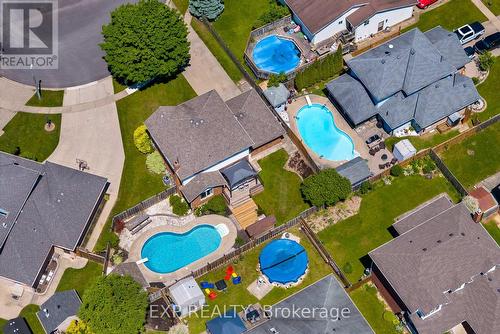 11 Alyson Court, Welland, ON - Outdoor With In Ground Pool With Deck Patio Veranda With View