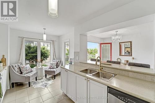 551 Pharo Point, Milton, ON - Indoor Photo Showing Kitchen With Double Sink