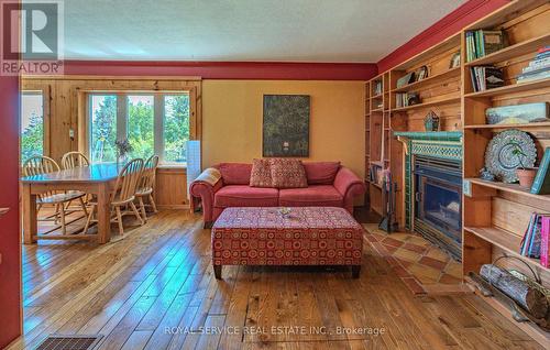 1013 7A Hwy, Kawartha Lakes (Bethany), ON - Indoor Photo Showing Living Room With Fireplace