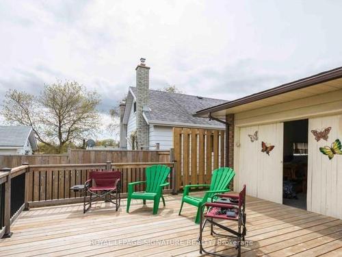 45 Gilbert St, Belleville, ON - Outdoor With Deck Patio Veranda With Exterior
