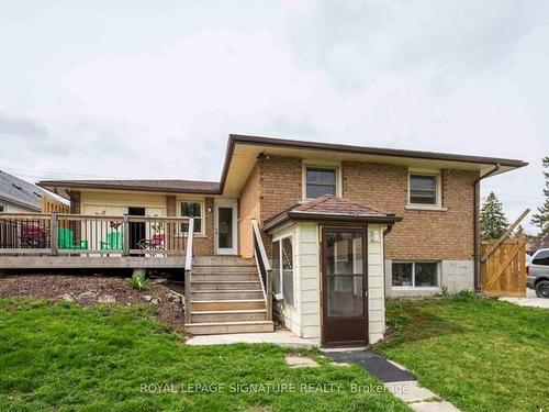 45 Gilbert St, Belleville, ON - Outdoor With Deck Patio Veranda With Facade