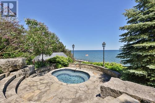 872 Whittier Crescent, Mississauga (Lorne Park), ON - Outdoor With Body Of Water With In Ground Pool With View