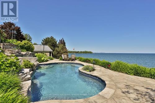 872 Whittier Crescent, Mississauga (Lorne Park), ON - Outdoor With Body Of Water With In Ground Pool With View