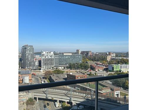 Balcony - 1906-1045 Rue Wellington, Montréal (Le Sud-Ouest), QC - Outdoor With Balcony With View