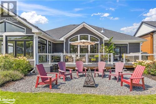 106 Barton Boulevard, Clarksburg, ON - Outdoor With Deck Patio Veranda