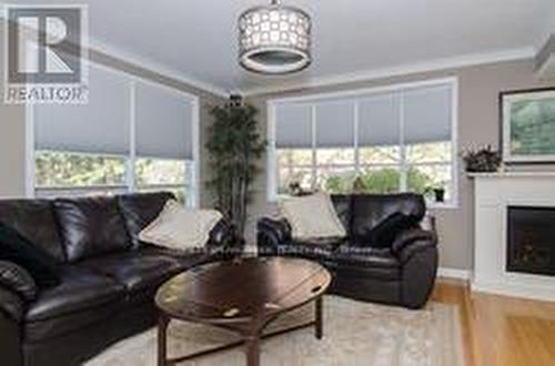 196 Lockhart Drive, St. Catharines, ON - Indoor Photo Showing Living Room With Fireplace