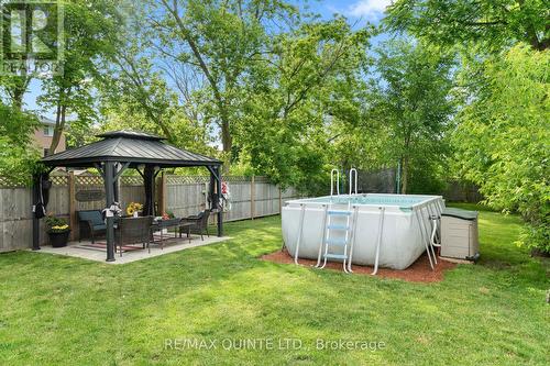 49 Isabella Street E, Greater Napanee, ON - Outdoor With Above Ground Pool With Deck Patio Veranda With Backyard