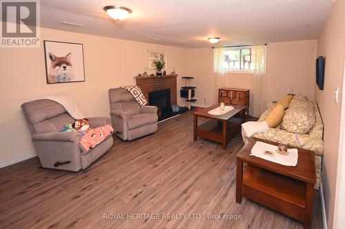 14 Marshall Park Drive, North Bay, ON - Indoor Photo Showing Living Room With Fireplace