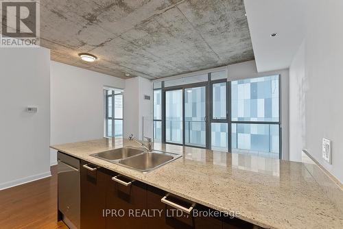 1805 - 375 King Street W, Toronto, ON - Indoor Photo Showing Kitchen With Double Sink