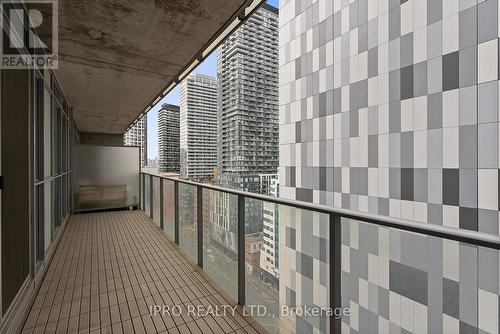 1805 - 375 King Street W, Toronto, ON - Outdoor With Balcony With Exterior